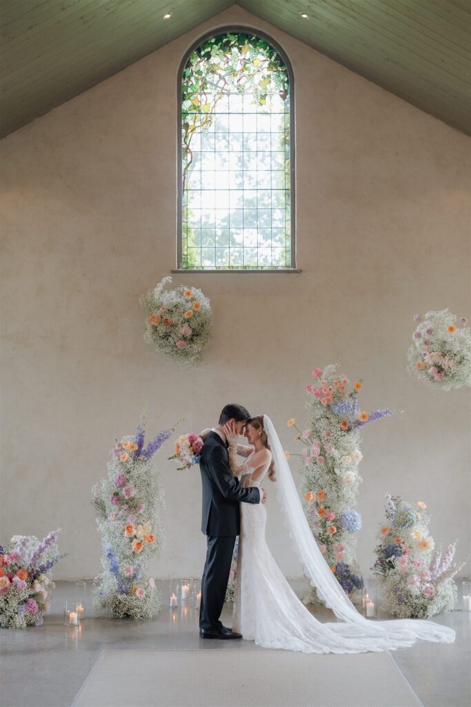 Ceremony chapel at Stones of the Yarra Valley